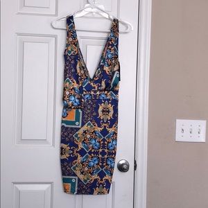 NWT PLT DRAPE FRONT DRESS